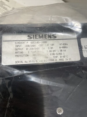 NEW Siemens 6SE2103-1AA02