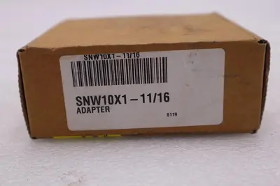 SNW10X1-11/16 BEARING ADAPTOR PILLOWBLOCK 2 BOLT STOCK #K-2276