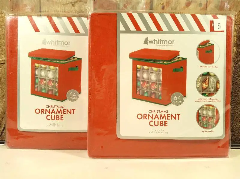 Ornament Cube Holders (set of 2)