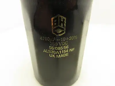 BHC ALS20A1154NF Capacitor 4700 µf -10+30% 250 VDC