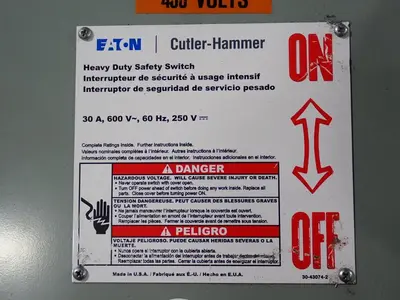 Eaton 30 A Heavy Duty Switch