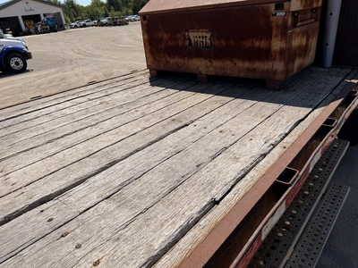 Used 1999 INTERNATIONAL 4700 4X2 WITH 10' SNOW DOGG PLOW Flatbed Trucks Michigan US | Miedema Asset Management Group #1410944
