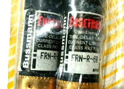 2 NEW BUSSMANN FRN-R-60 FUSES FRNR60