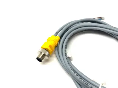 New | in-Stock Turck Splitter Junction Cordset M12 4-Pin to Dual Pigtail Connector Accessories Michigan US | Maverick Industrial Sales #1483138