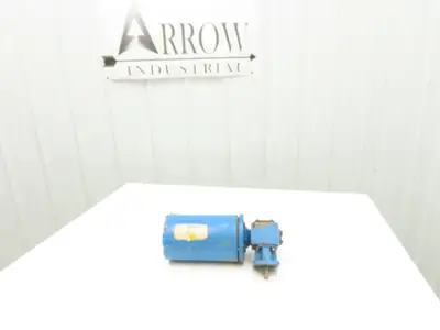 Leeson 844412N1 Gearmotor 15:1 Ratio 37-115rpm 460V 3PH U48CZ 30-min 1/2"Shaft