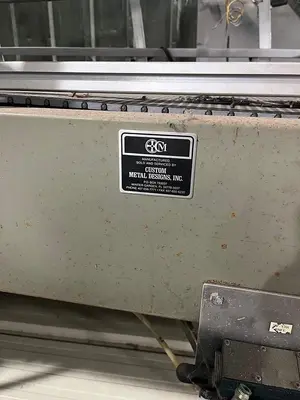 Used CUSTOM METAL DESIGNS SDA-1050-RR Accumulation Tables Oregon US | Ager Tank & Equipment Co. #1280320