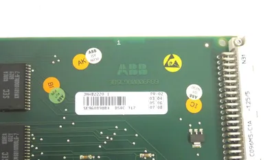 USED ABB 3BSC980006R89 MEMORY BOARD DSQC-317, 3HAB2220-1
