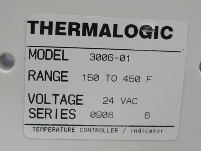 New | in-Stock THERMALOGIC _UNKNOWN_ Temperature Controls | OCO Industrial #1624448