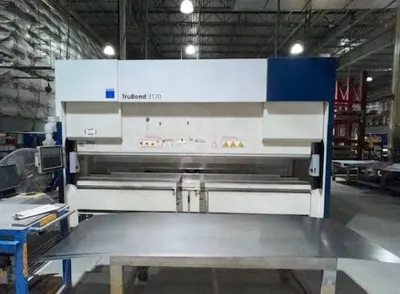 2016 TRUMPF TRUBEND 3170 BRAKES, PRESS, N/C & CNC | Machinery Resources International (2)