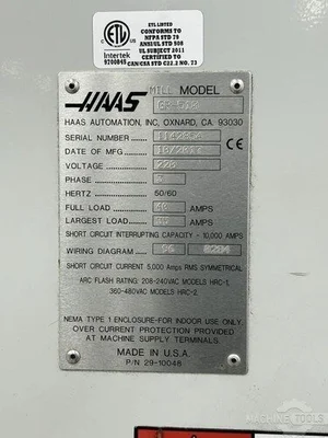 USED 2017 HAAS GR-510