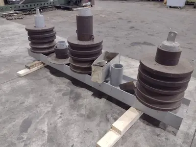 5" X 5" X 1/2" ROUNDO MODEL #R-5-S HYDRAULIC ANGLE ROLL: STOCK #23480