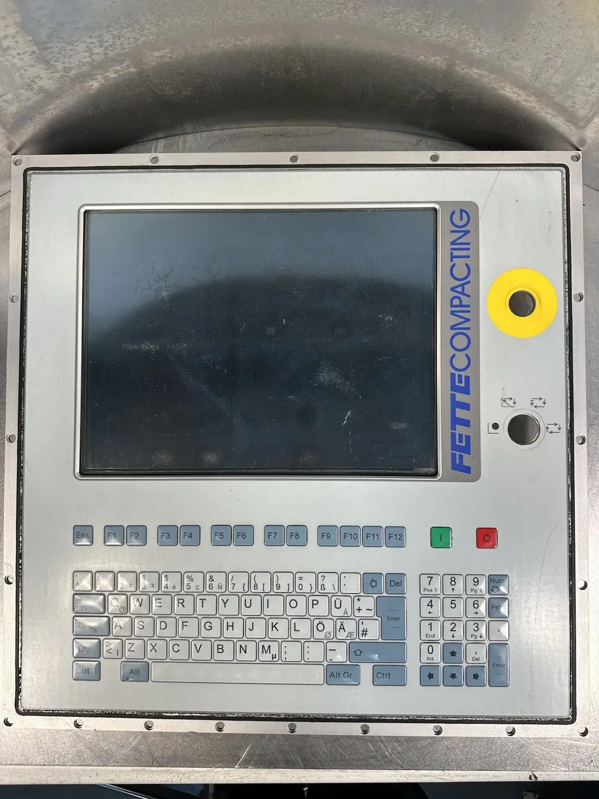 Fette Compacting 5d5502 White & Silver Simatic Panel with Keyboard (BIN-1.5.3)