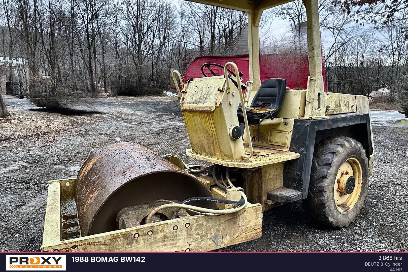 Used 1988 BOMAG BW142 Single Drum Rollers New Jersey US | Proxy Equipment #1384910