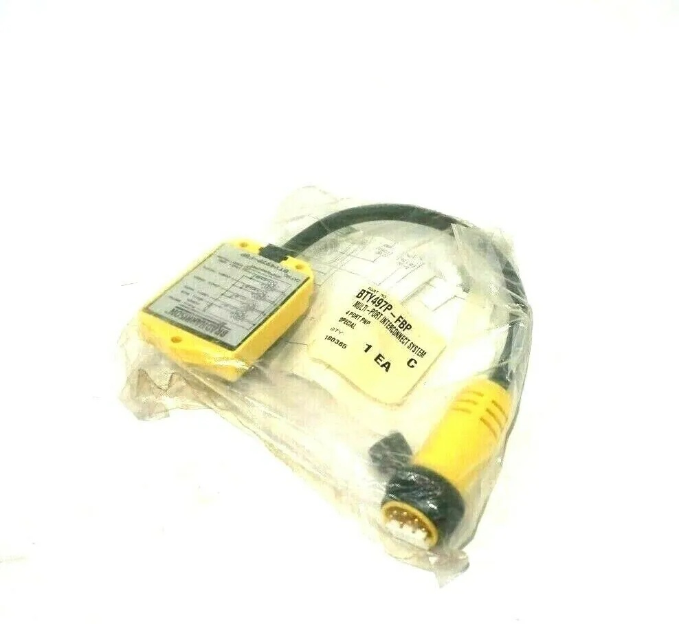 NEW BRAD HARRISON BTY497P-FBP MULTI-PORT INTERCONNECT SYSTEM BTY497PFBP