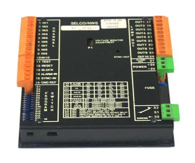 SELCO/ NWS M1000-24-00B ALARM ANNUNCIATOR 130593, 24V, M10002400B