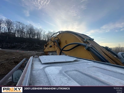 Used 2001 LIEBHERR R964HDW Litronics Crawler Excavators Ohio US | Proxy Equipment #1424204
