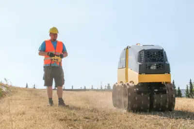BOMAG BMP 8500 Trench Roller | Mid South Machinery (8)