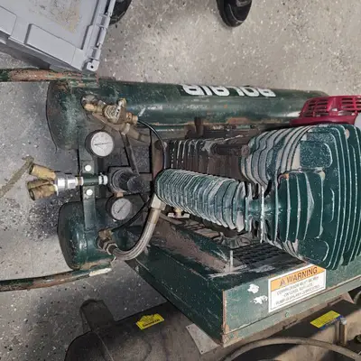 Rolan Air Compressor with Honda GX Motor-works