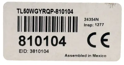 NEW BANNER ENGINEERING TL50WGYRQP-810104