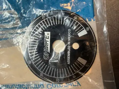 Ohmite Rheostat Dial 5000 (7.3.2)