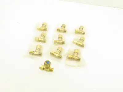 Messer 71800501 Regulator Valve O2 Oxygen Plasma Cutter G3/8LH PN40 Lot of 10