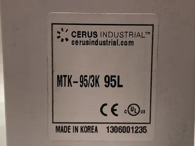 New | in-Stock CERUS MTK-95/3K 95L Miscellaneous Equipment (Electrical & Power) | Surplus Asset Holdings #1198614