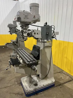3 HP ACRA MODEL #AM-2V VERTICAL RAM TYPE KNEE MILL: STOCK #18827