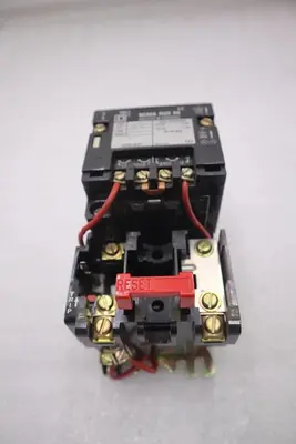 SQUARE-D NEMA STARTER 8536 NEMA SIZE 00 SAO-11 SERIES B STOCK 4544