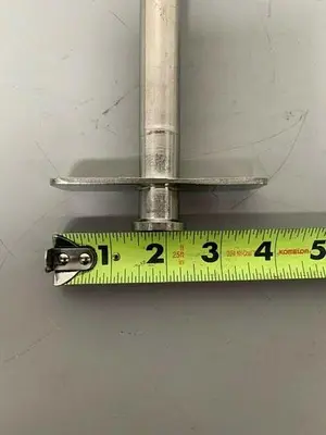USED ELECTROL SPECIALTIES 12" STAINLESS STEEL SPRAY BALL W/ 1" SANITARY FITTING