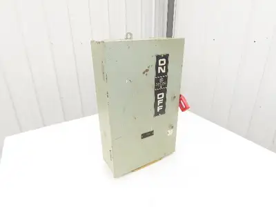General Electric THN3363JCL Heavy Duty Safety Disconnect Switch 100A 600VAC 3P