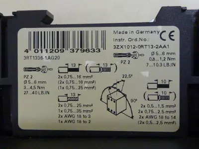 USED SIEMENS 3RT1336-1AG20