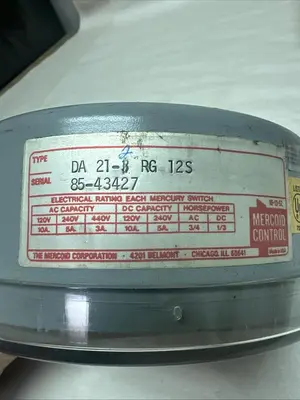New | in-Stock MERCOID DA-21-2 RG 12S Miscellaneous Equipment (Electrical & Power) | Surplus Asset Holdings #1197945