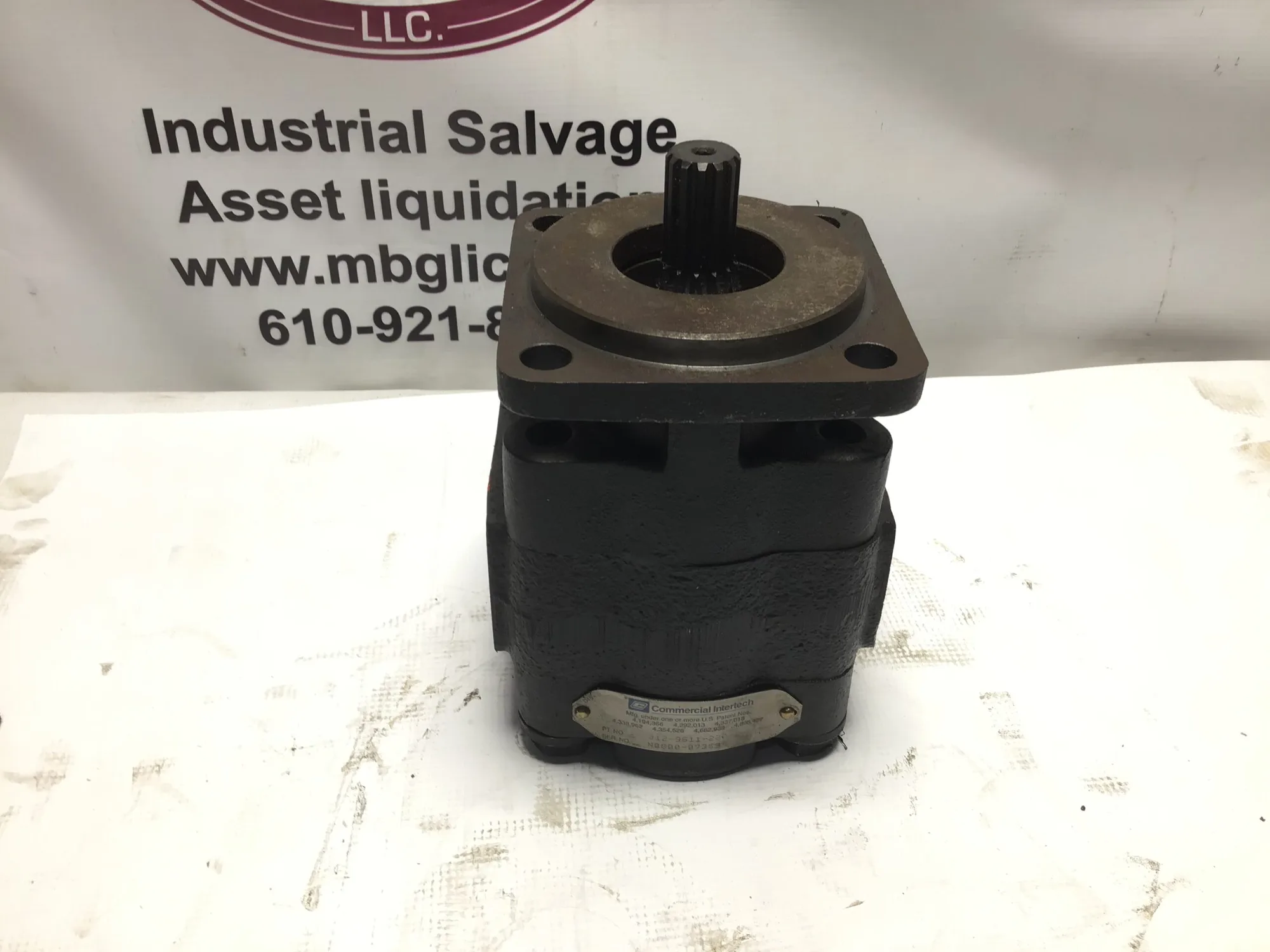 Parker Commercial Intertech Hydraulic Pump 312-6611-222