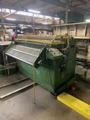 20,000 Lb X 72" X .125" Minster Cut To Length Line