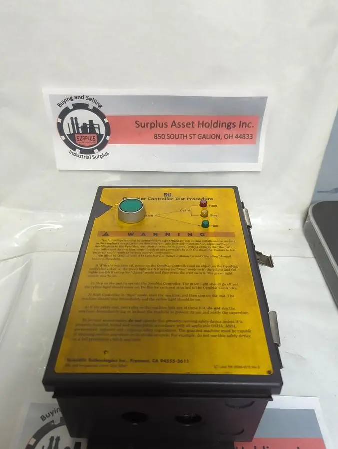 Used STI 28366-0010 Test Equipment - Other Ohio US | Surplus Asset Holdings #1236076