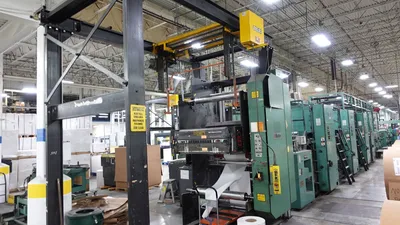 1993 Taiyo Kikai Ltd. BBR-400-3P Specialty Web Offset Press – Check & Business Forms | Machinery Solutions Group, Inc. (1)
