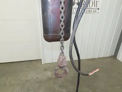 Coffing ELC 1/2 Ton 1000lbs Electric Chain Hoist 16 FPM 12' Lift 230/460V 3PH