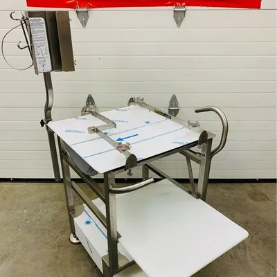 Face To Face Slicer Deli Buddy Mobile Stainless Cart New Unused Condition