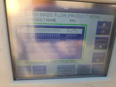 USED FMC LIBRA MASS FLOW