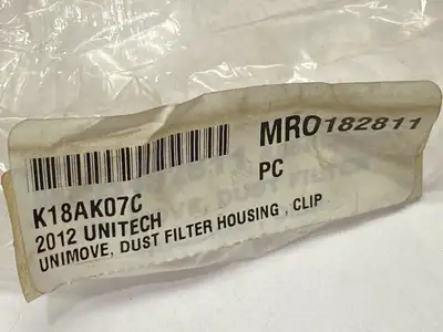 NEW UNIMOVE DUST FILTER HOUSING CLIP LOT OF 8