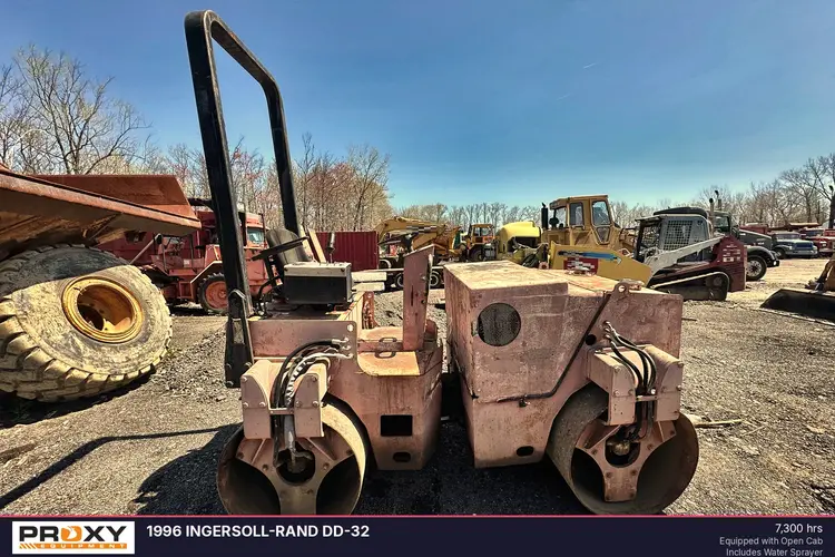 Used 1996 INGERSOLL-RAND DD-32 Tandem Rollers Pennsylvania US | Proxy Equipment #1385115