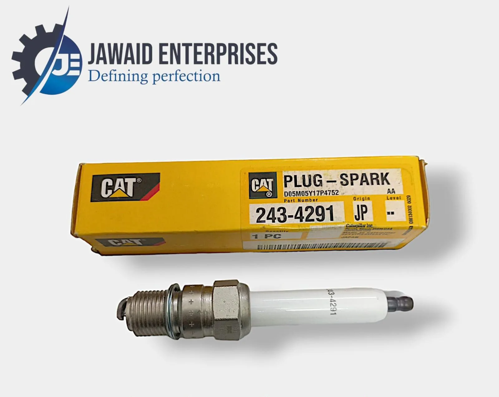 Caterpillar Genuine Spark plug Part # 243-4291