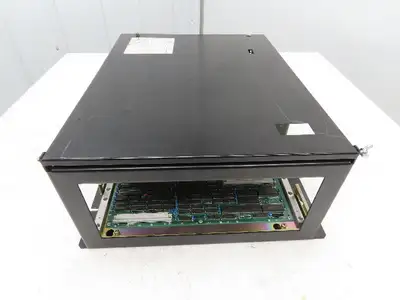 Yaskawa JANCD-MB21 PLC Mother Circuit Board Chassis Unit w/Card Board JANCD-MM20