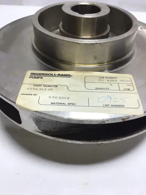 Ingersoll Rand 4X9A3AX3B Stainless Steel Pump Impeller