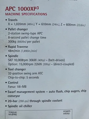 2006 BRIDGEPORT VMC-1000C Vertical Machining Centers | Liberty Machine Works LLC (14)