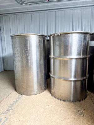 Stainless Steel 55 Gallon Drums