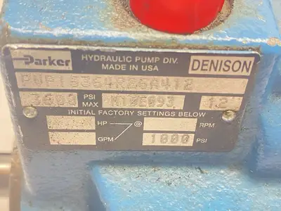 Used Parker Hydraulic Pump 3600PSI Hydraulic Pumps Michigan US | Maverick Industrial Sales #1389261