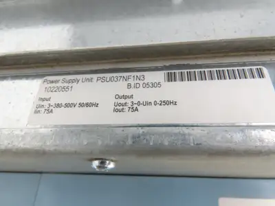 KoneCranes D2V037NF1N03 Variable Frequency Drive Hoist Inverter 480V 75A 50kVA