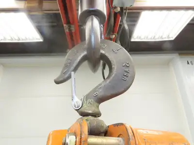 Ingersoll Rand VL2-010 1 Ton 2000Lb Manual Chain Fall Hoist 11' Lift Hook Mount