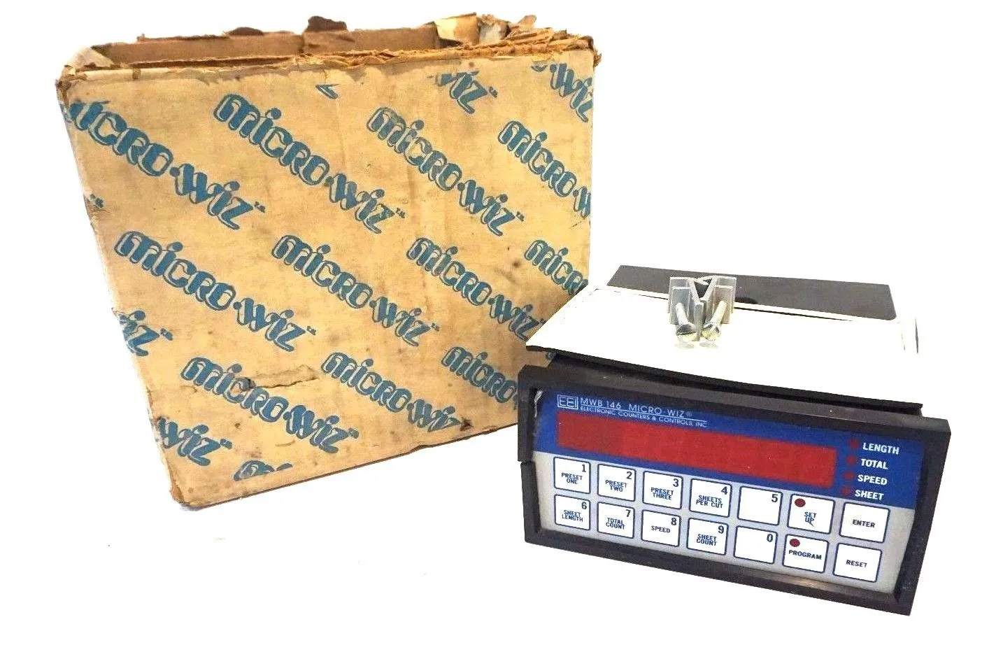NEW ELECTRONIC COUNT & CONTROLS ECCI MWB146 CONTROLLER